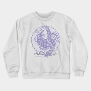 Sloth Spirit / lilac_white [mr.Lenny Friends] Crewneck Sweatshirt